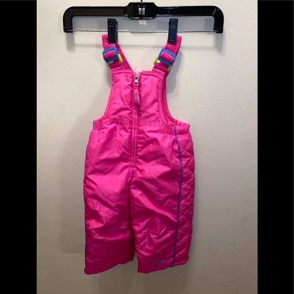 PACIFIC TRAIL GIRLS SNOW BIB SIZE 12MO